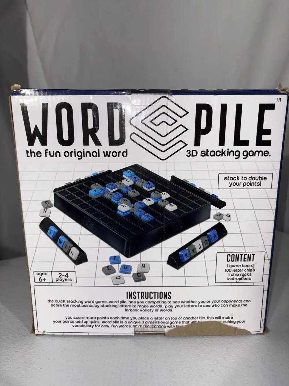 Word Pile 3D Stacking Word Game by Anker Play